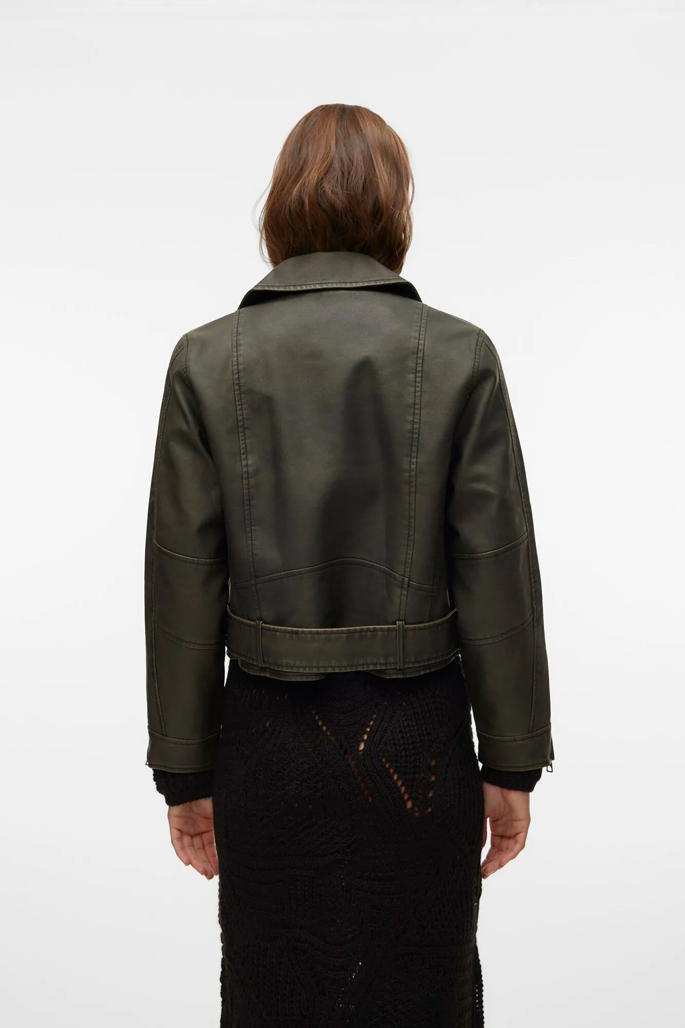 Vero Moda Cazadora efecto piel