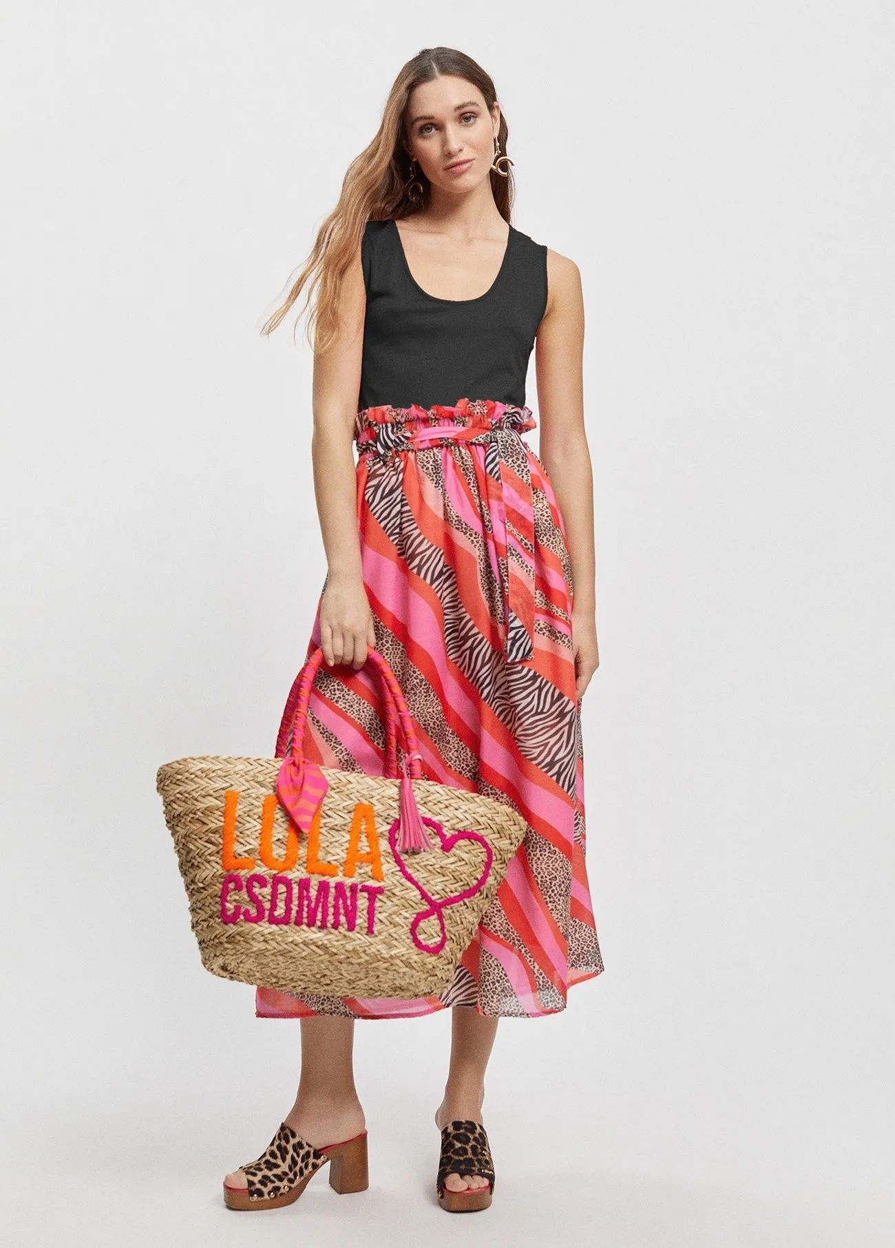 Vestido bicolor Lola Casademunt