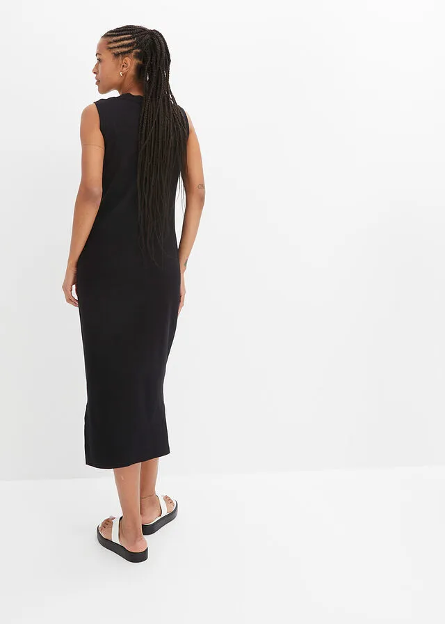 Vestido de punto Negro