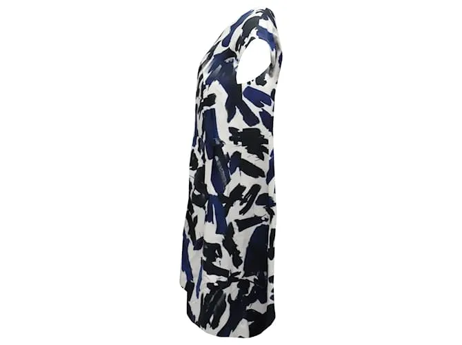 Vestido Estampado Jil Sander en Viscosa Multicolor 