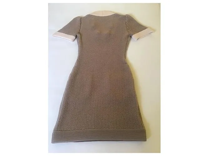 Vestido Fendi Beige 