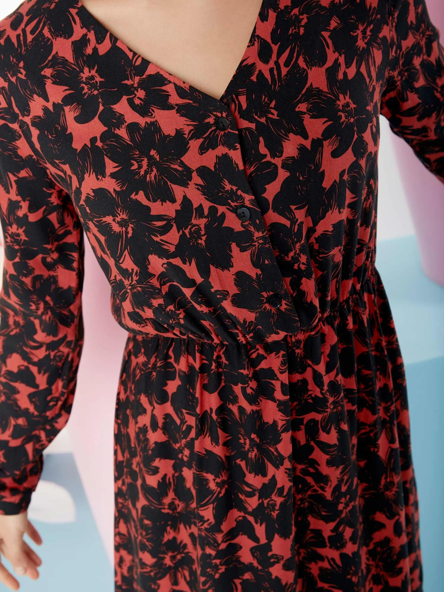 VESTIDO GISBERT ROJO
