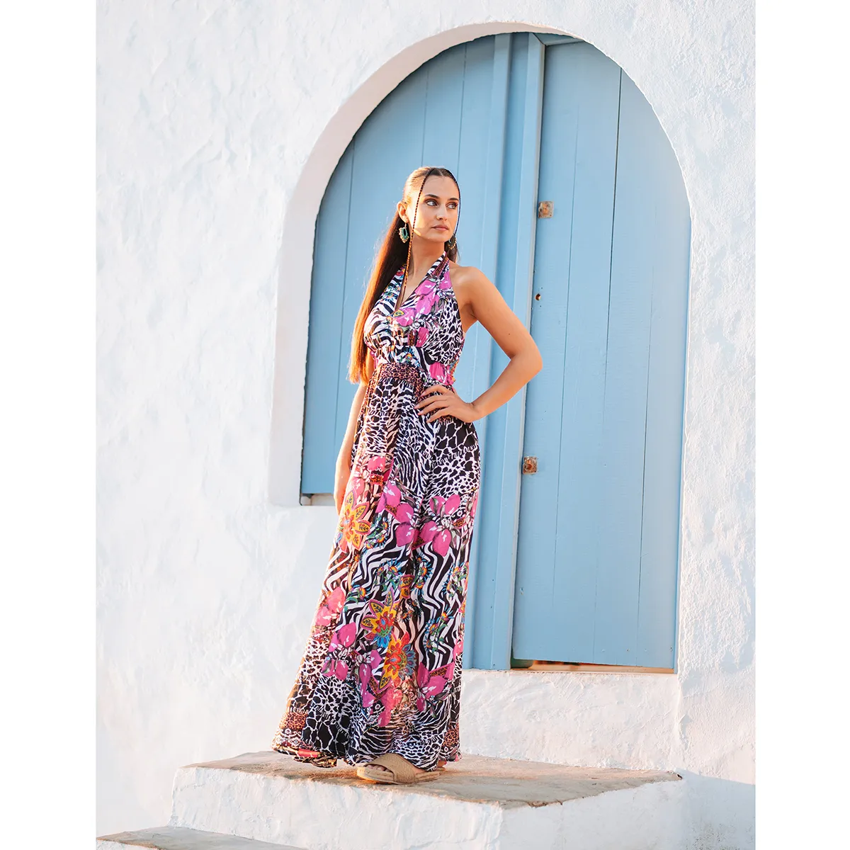 Vestido Largo Midi