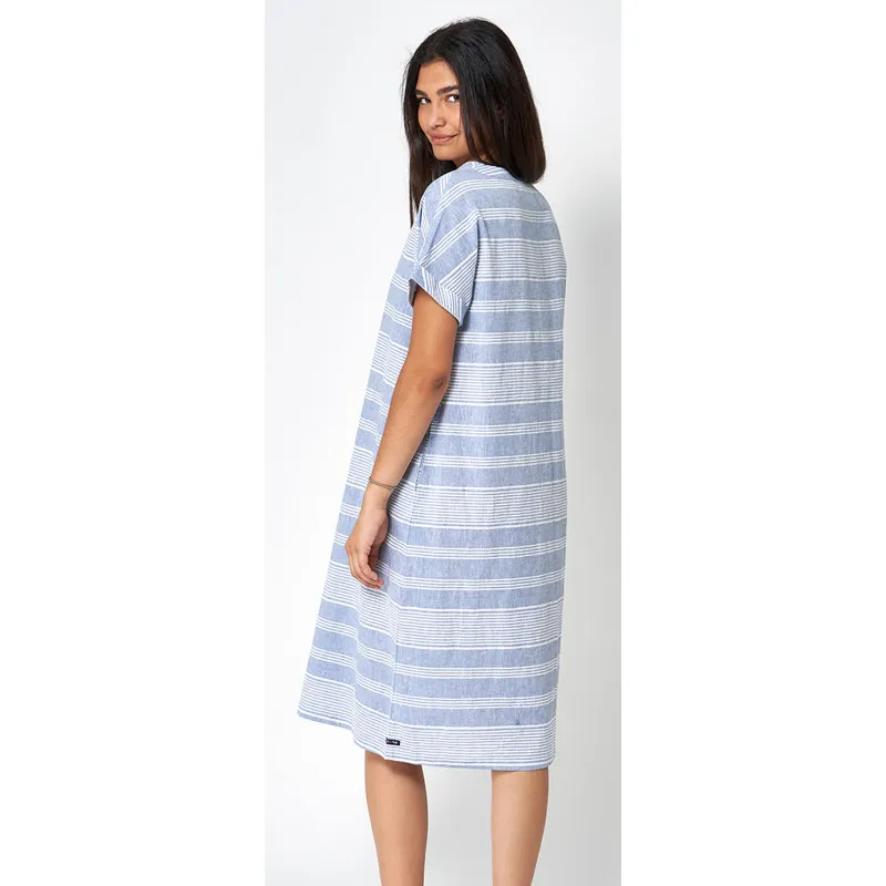 Vestido manga corta para mujer