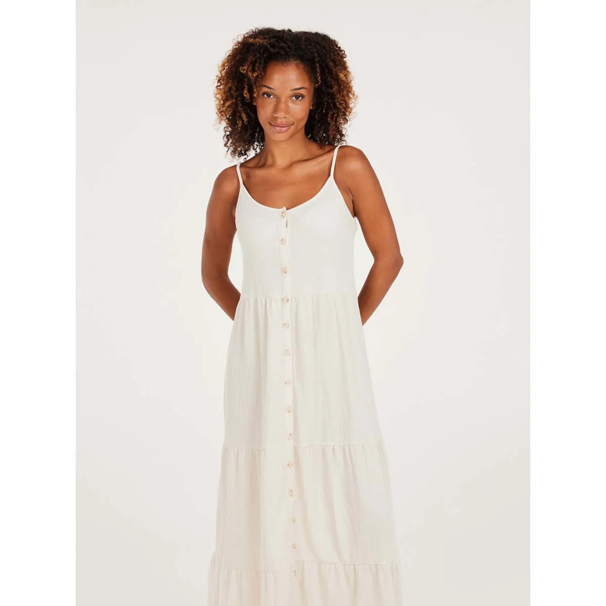 Vestido Mujer Prtcocoa Dress Protest Blanco