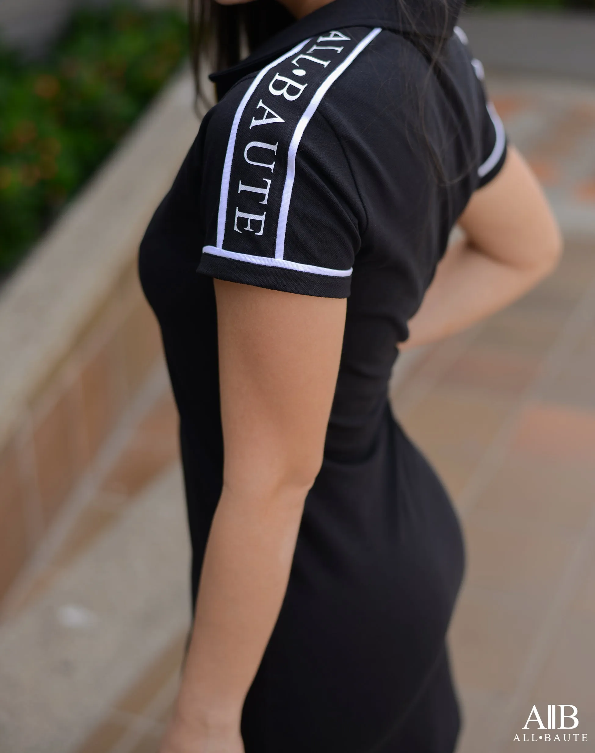 Vestido tipo polo