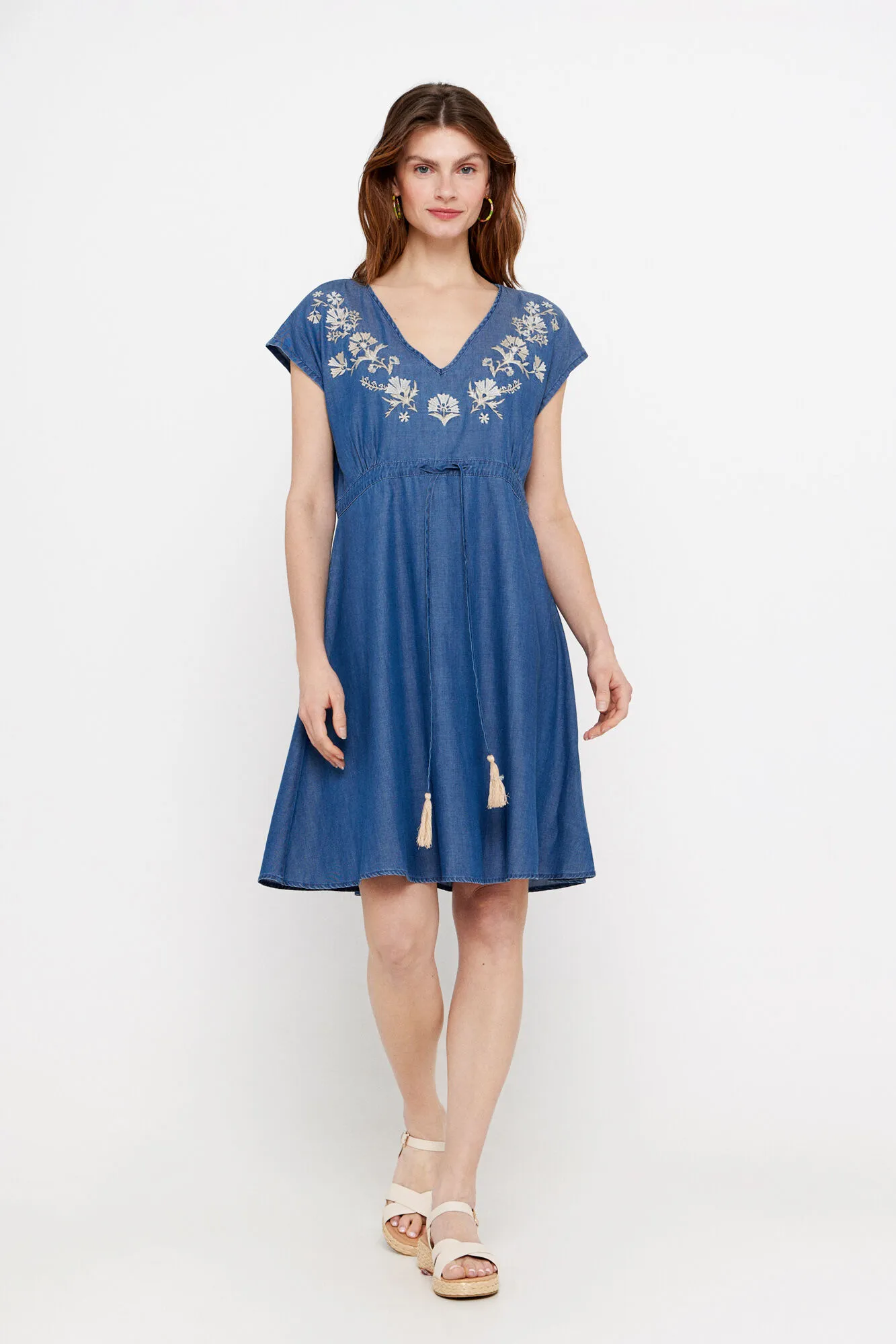 Vestido vaquero tencel