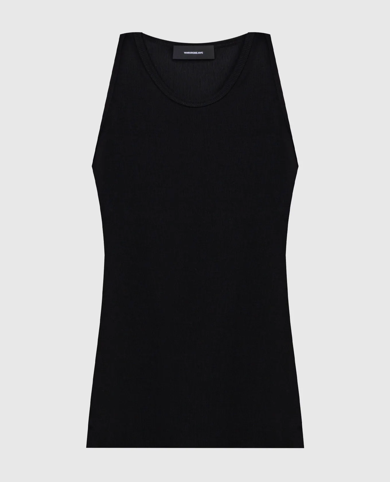 WARDROBE.NYC Black ribbed top