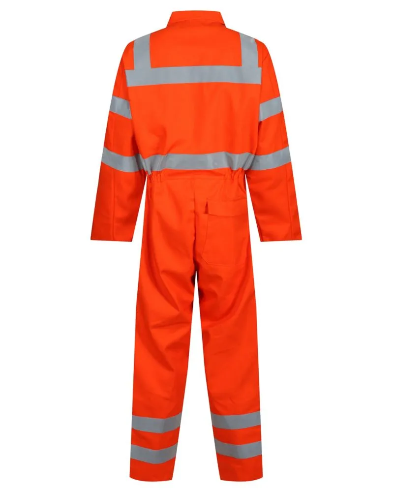 Wearwell, mono pirorretardante, naranja, talla S (pecho 40