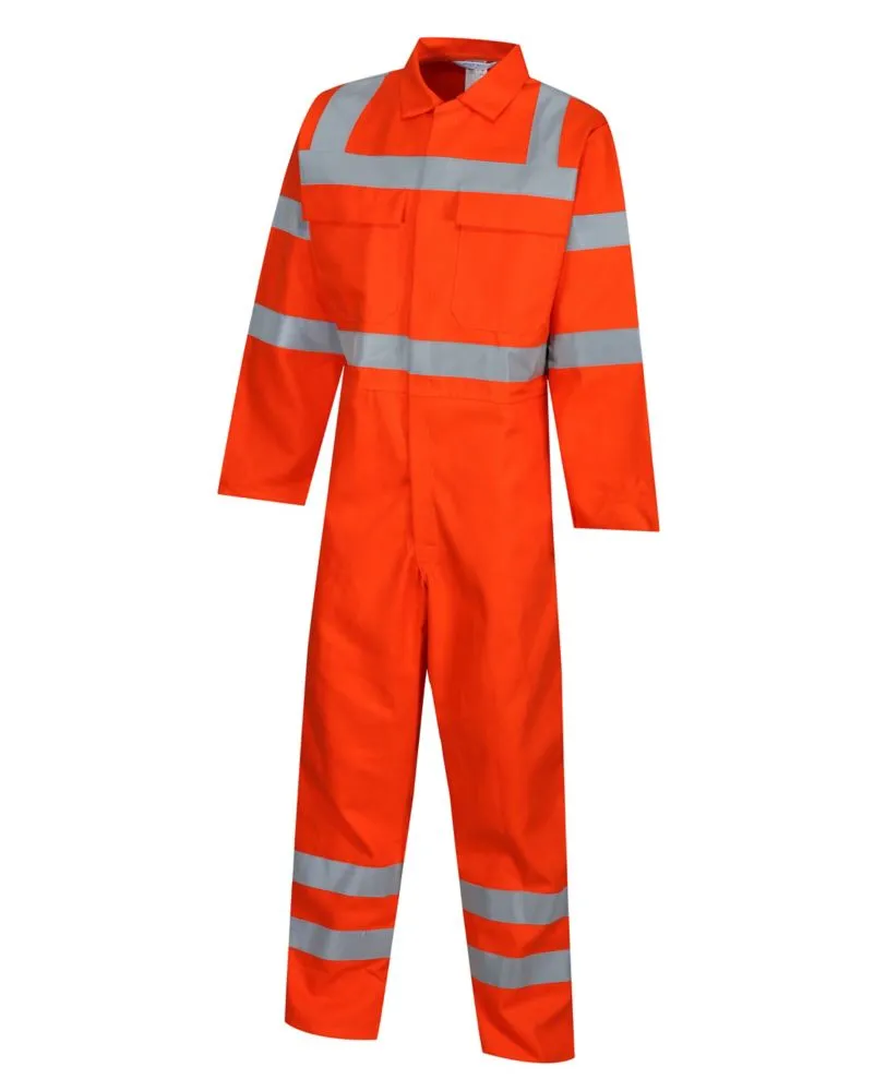 Wearwell, mono pirorretardante, naranja, talla S (pecho 40