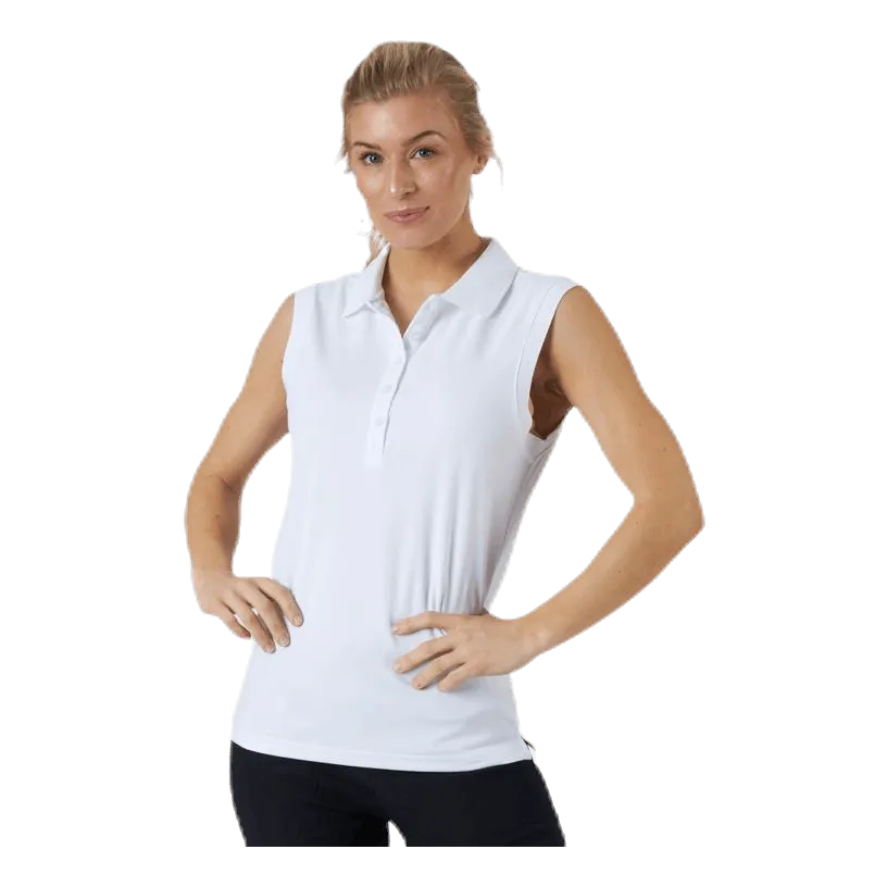 Wilson Staff Sleeveless Polo White