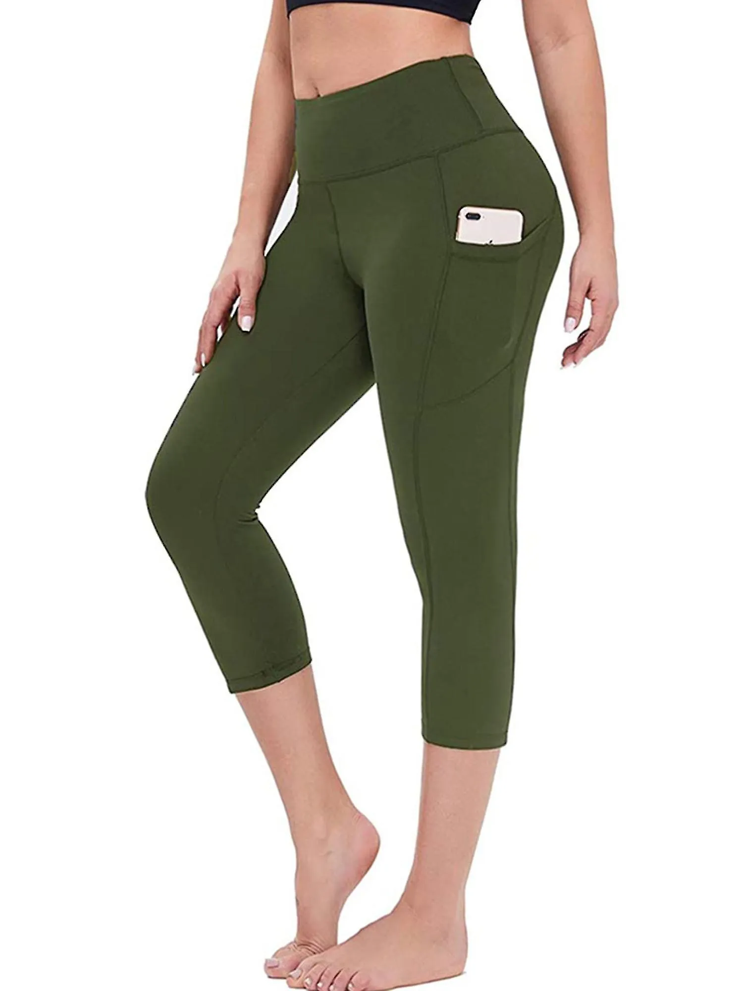 Women High Waist Yoga Pants Fitness Legging Running Gym Trousers