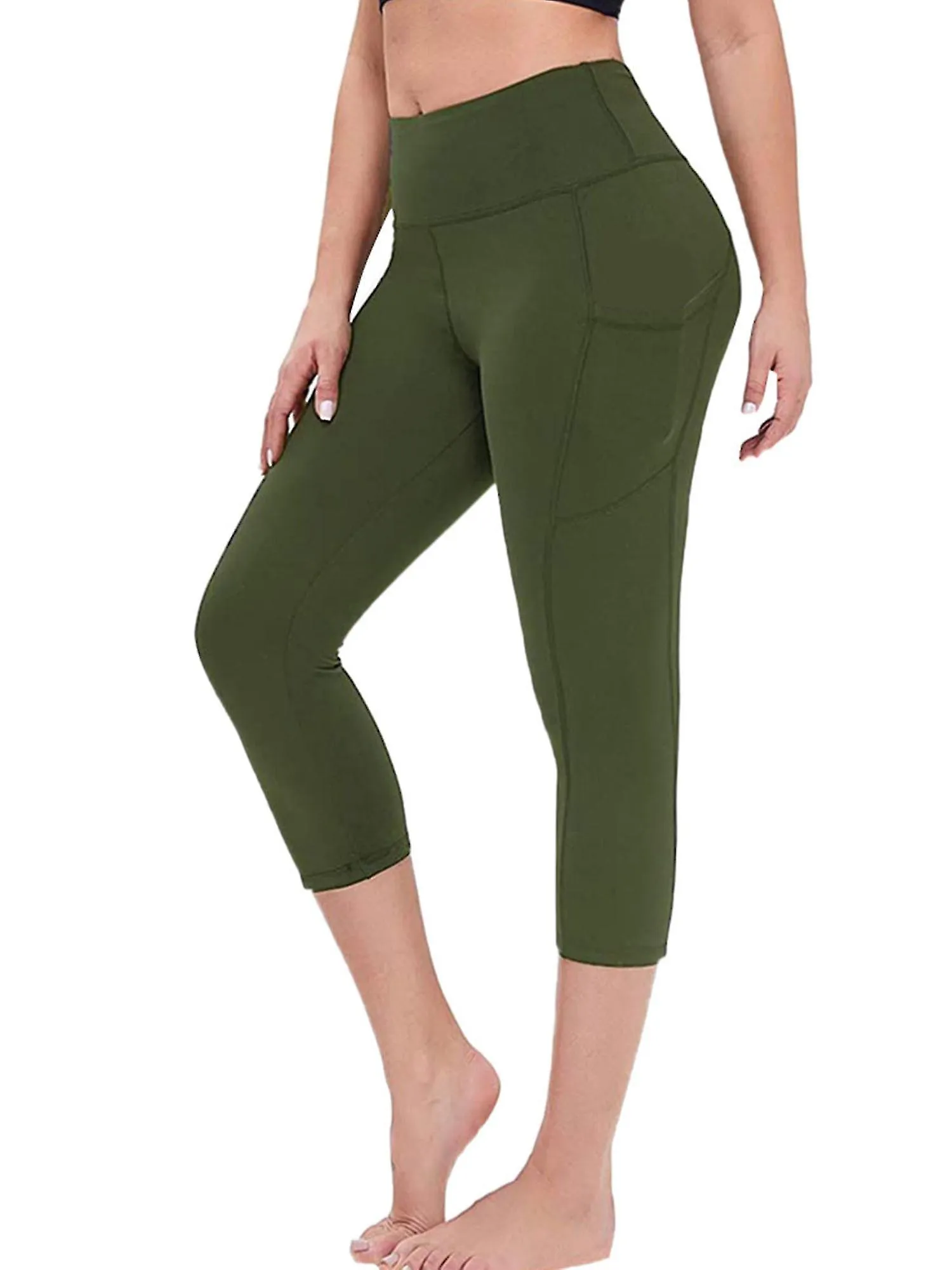 Women High Waist Yoga Pants Fitness Legging Running Gym Trousers