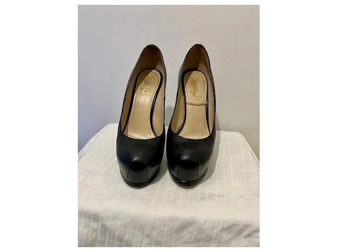 Yves Saint Laurent YSL TripToo  105 bombas en negro 