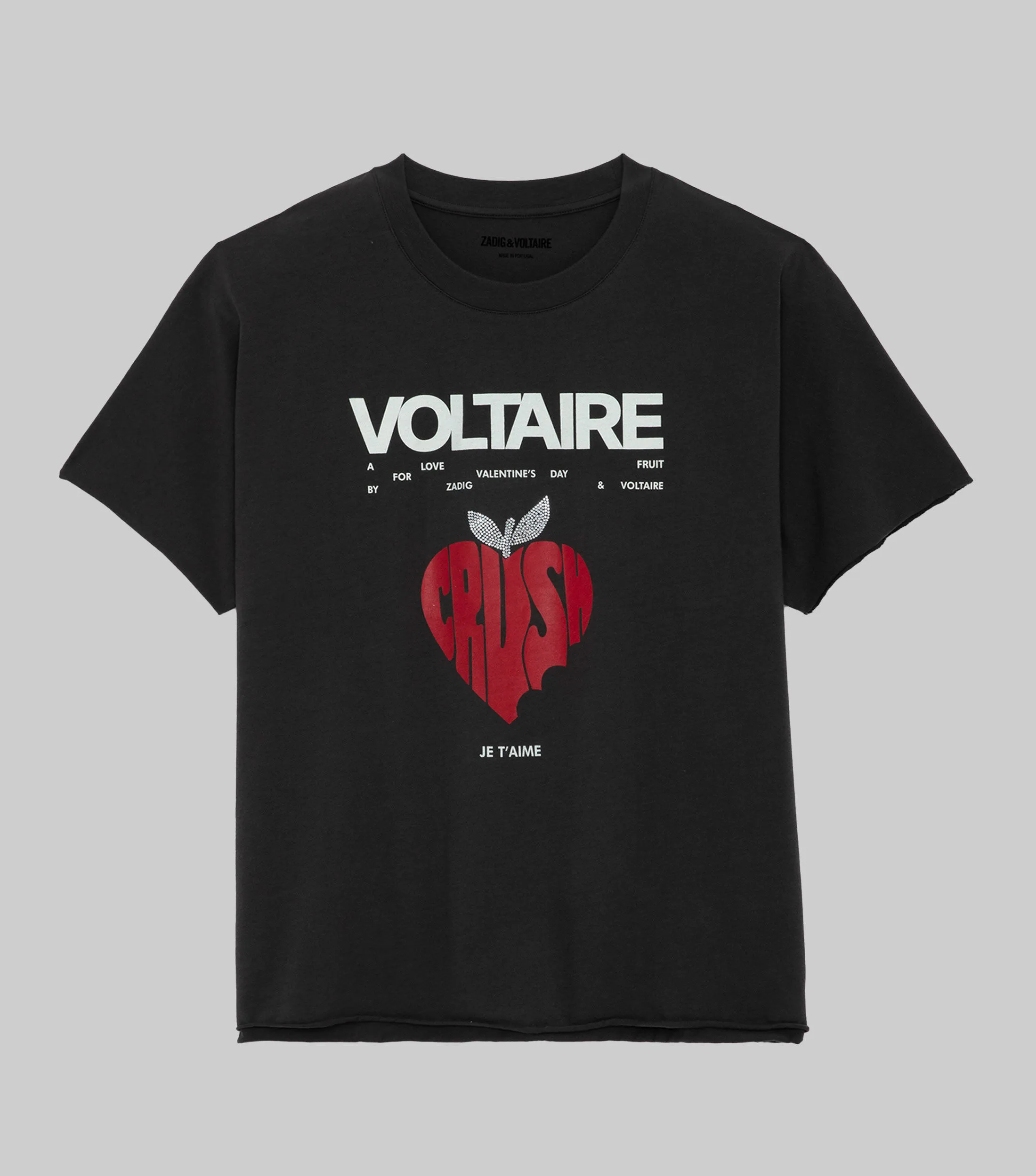 Zadig & Voltaire Playera de cuello redondo y manga corta Mujer