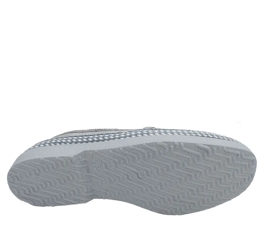 ZAPATILLA CANO CONFORT 501 DE CALLE HOMBRE ALPARGATA ZAPATILLA ELÁSTICOS GRIS 3500