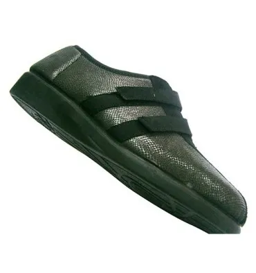 Zapatilla mujer tipo zapato con velcros de licra Doctor Cutillas en gris