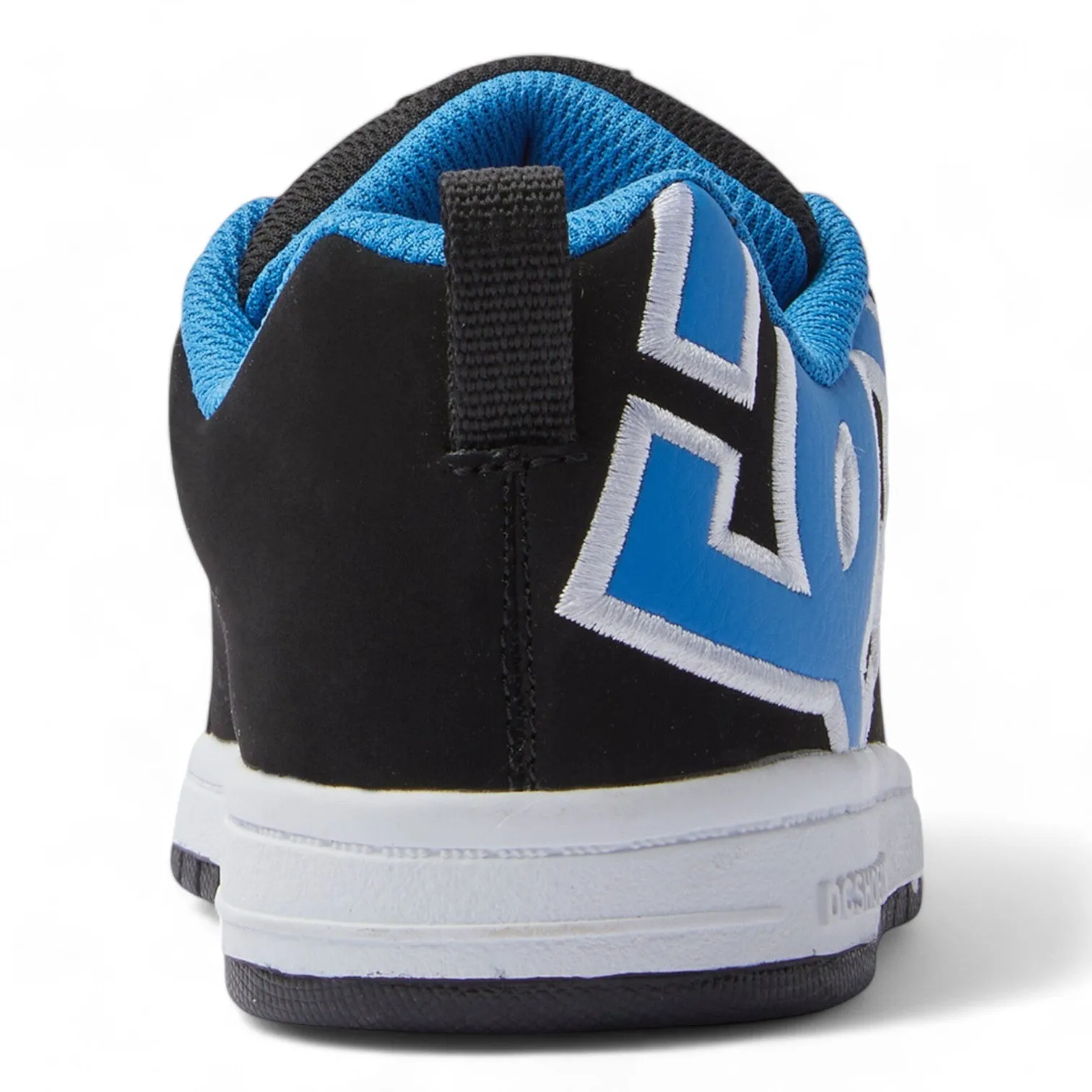 Zapatillas Dc Court Graffik Ss Negro Azul Blanco