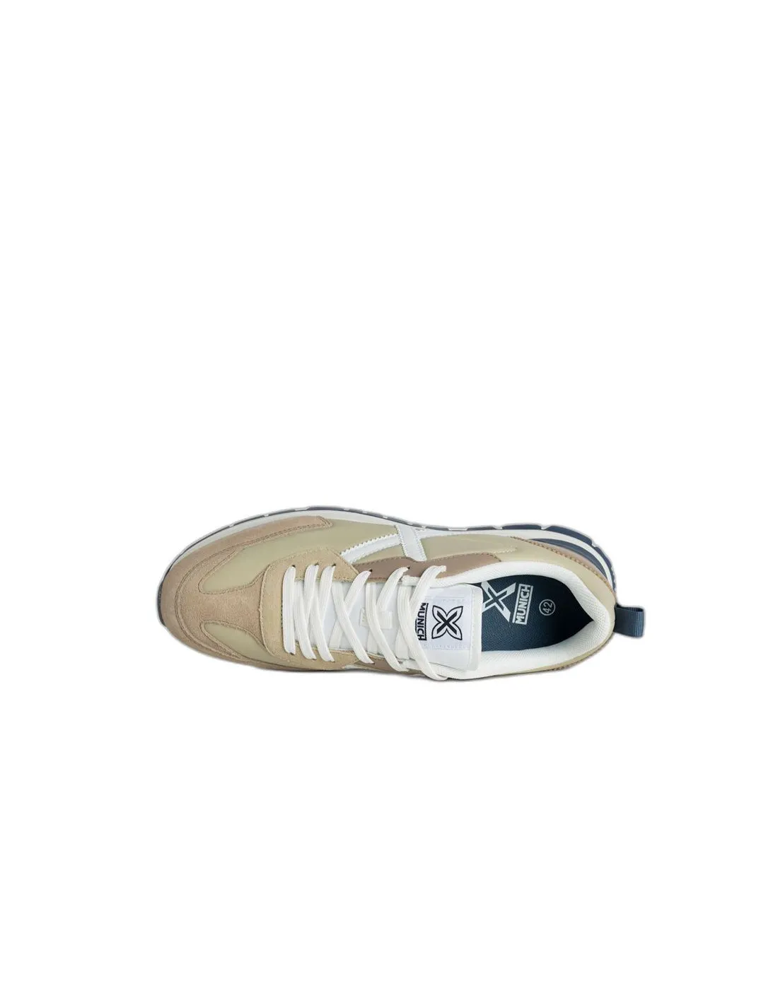 Zapatillas de Munich Versatile 02 Hombre Beige