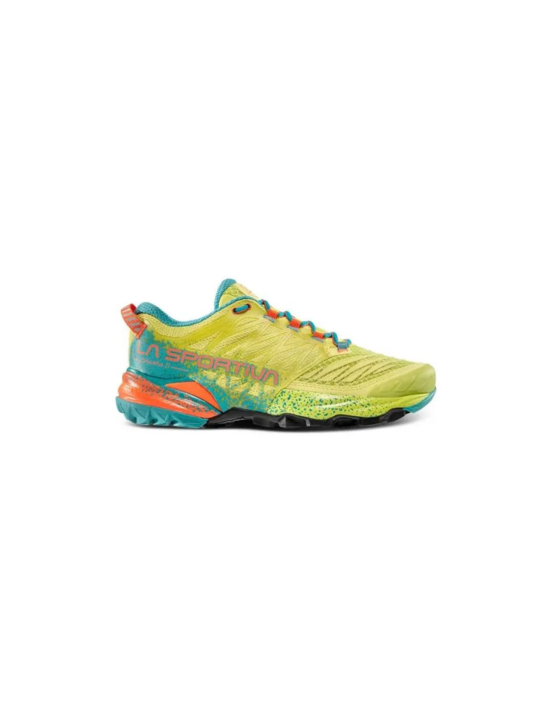 Zapatillas de Running La Sportiva Akasha II Green Banana/Lagoon Mujer