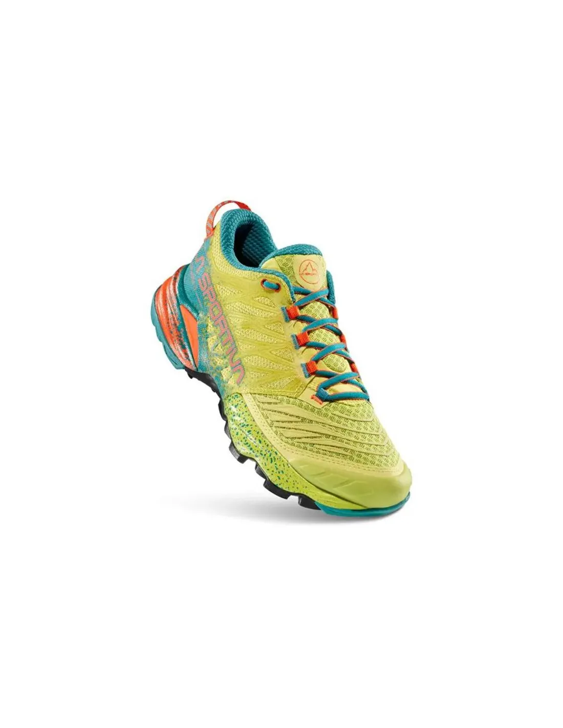 Zapatillas de Running La Sportiva Akasha II Green Banana/Lagoon Mujer