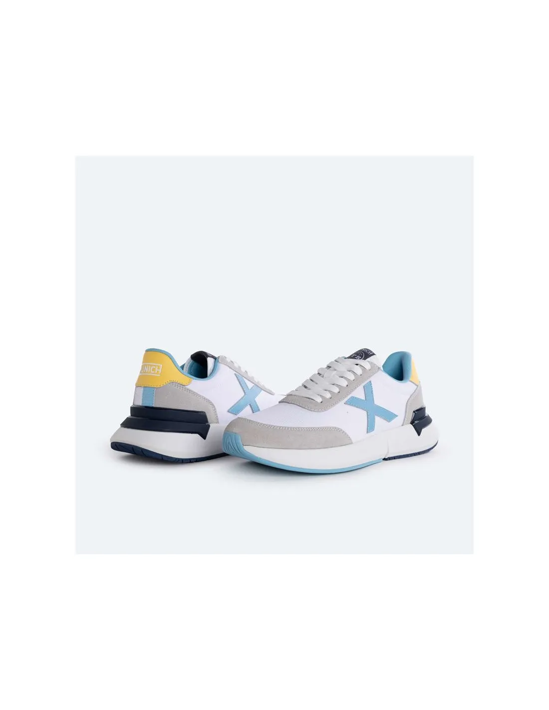 Zapatillas Munich Versus Argentina Blanco