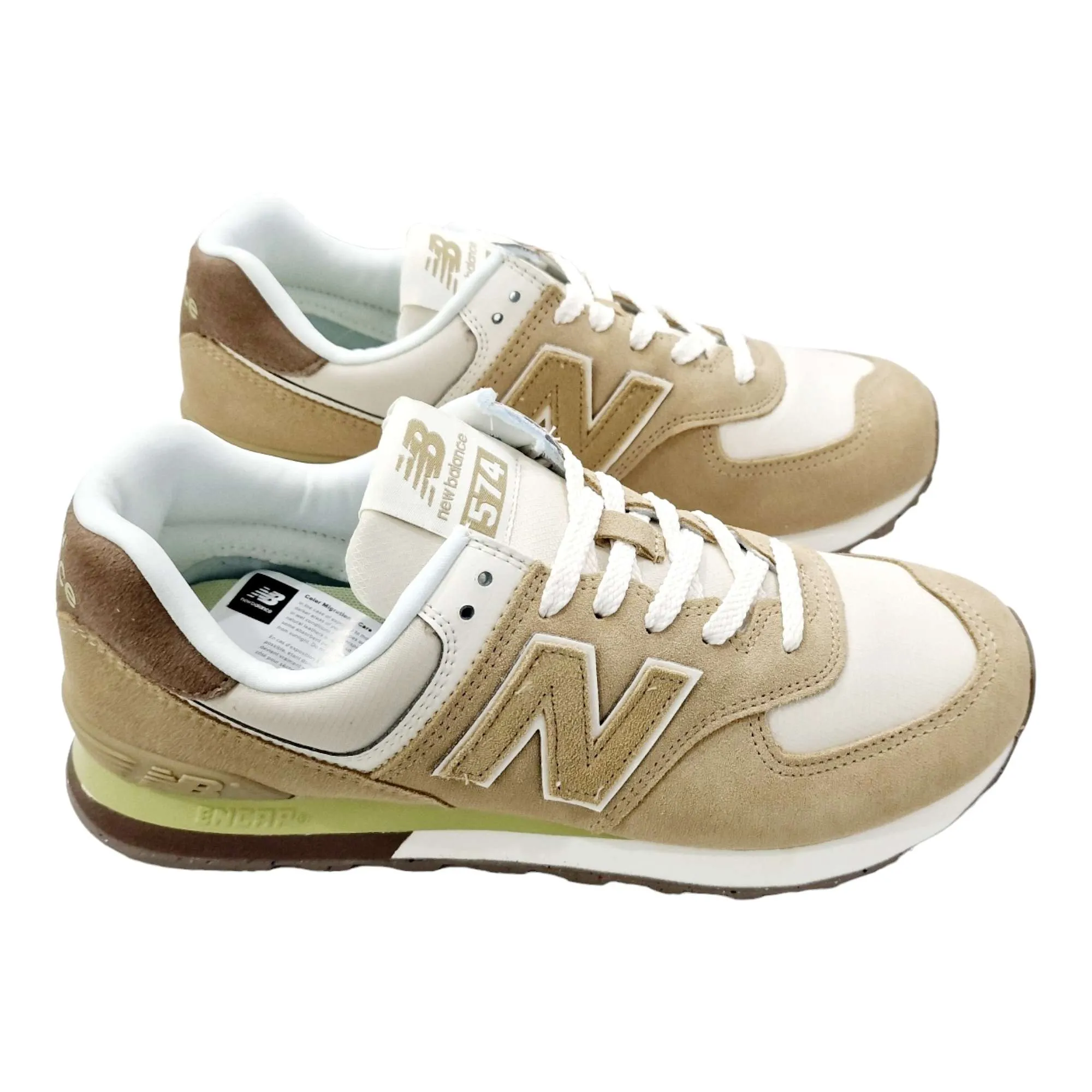 ZAPATILLAS NEW BALANCE 574 HOMBRE BEIGE BEIGE