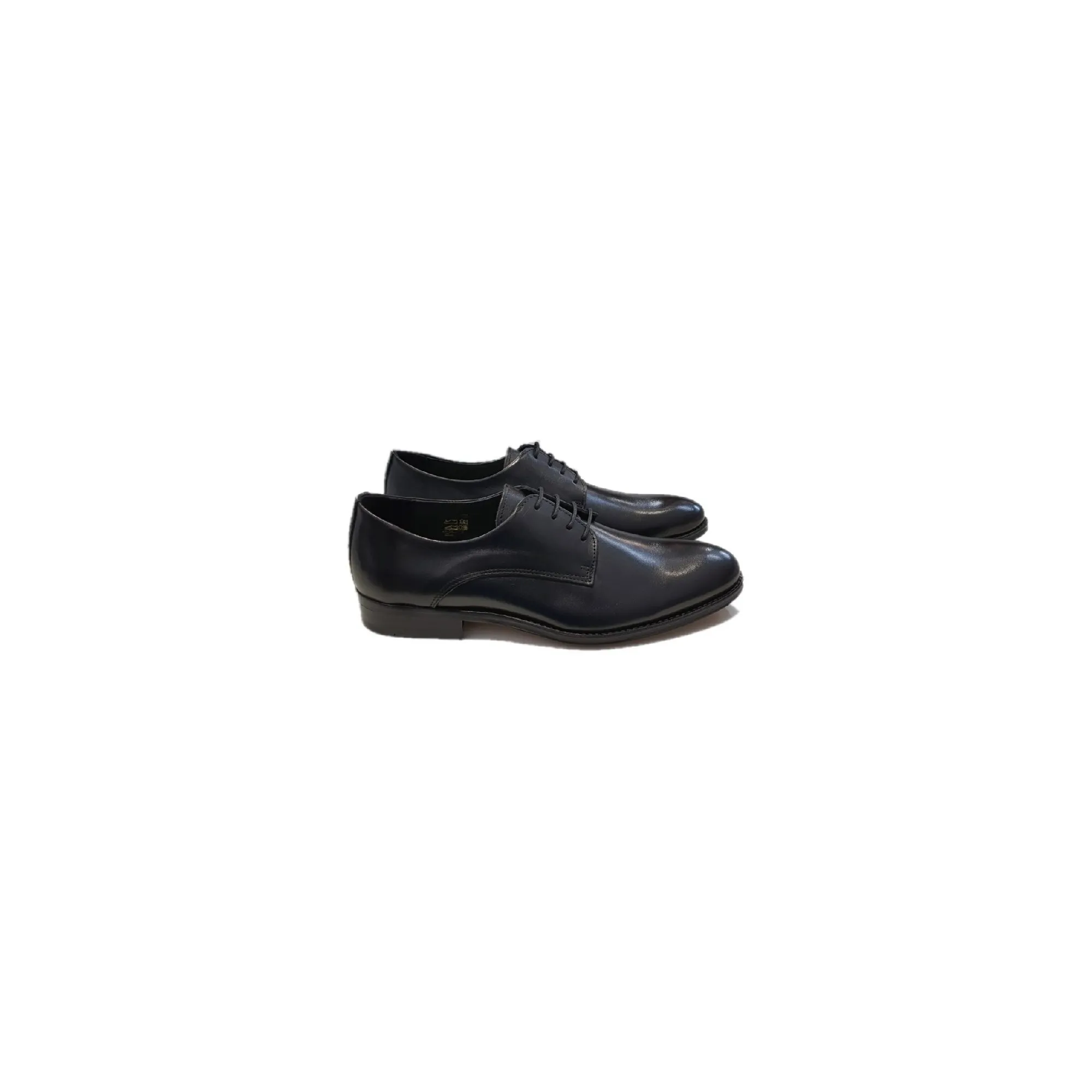 ZAPATO BLUCHER LISO VESTIR NEGRO