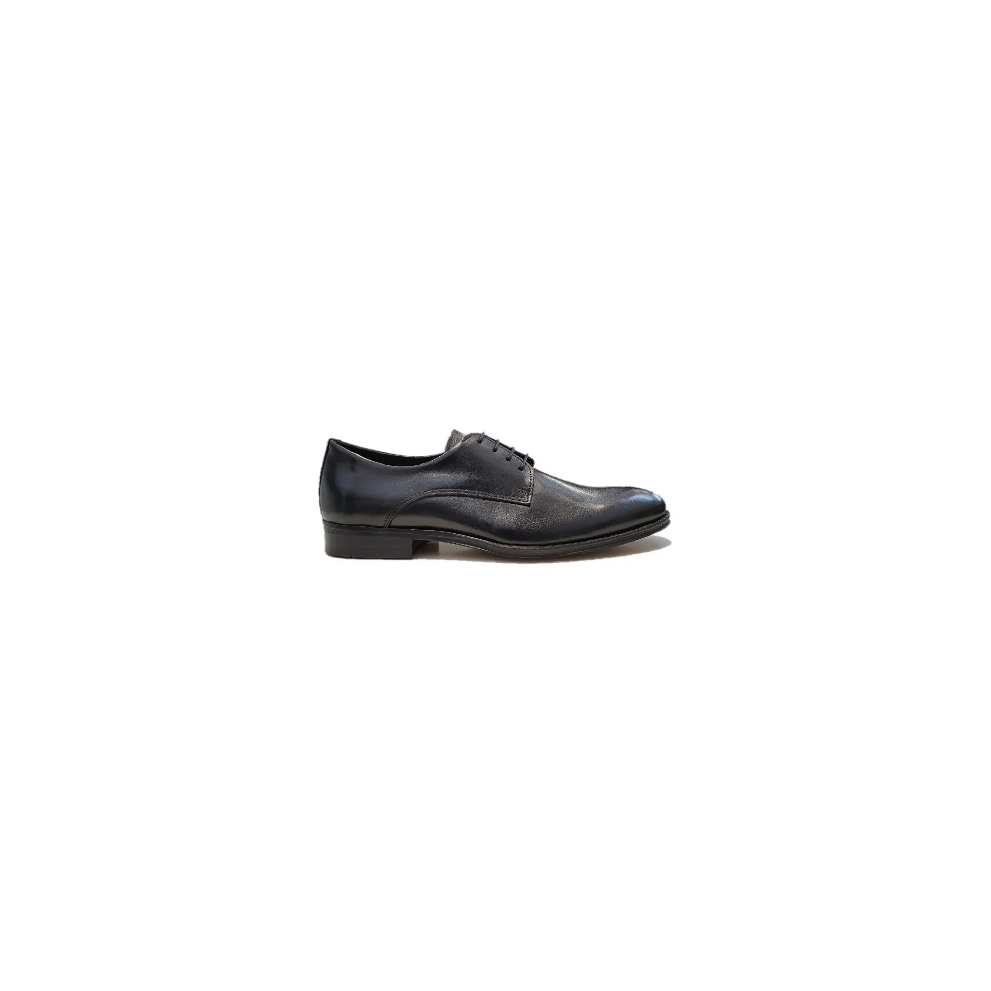 ZAPATO BLUCHER LISO VESTIR NEGRO