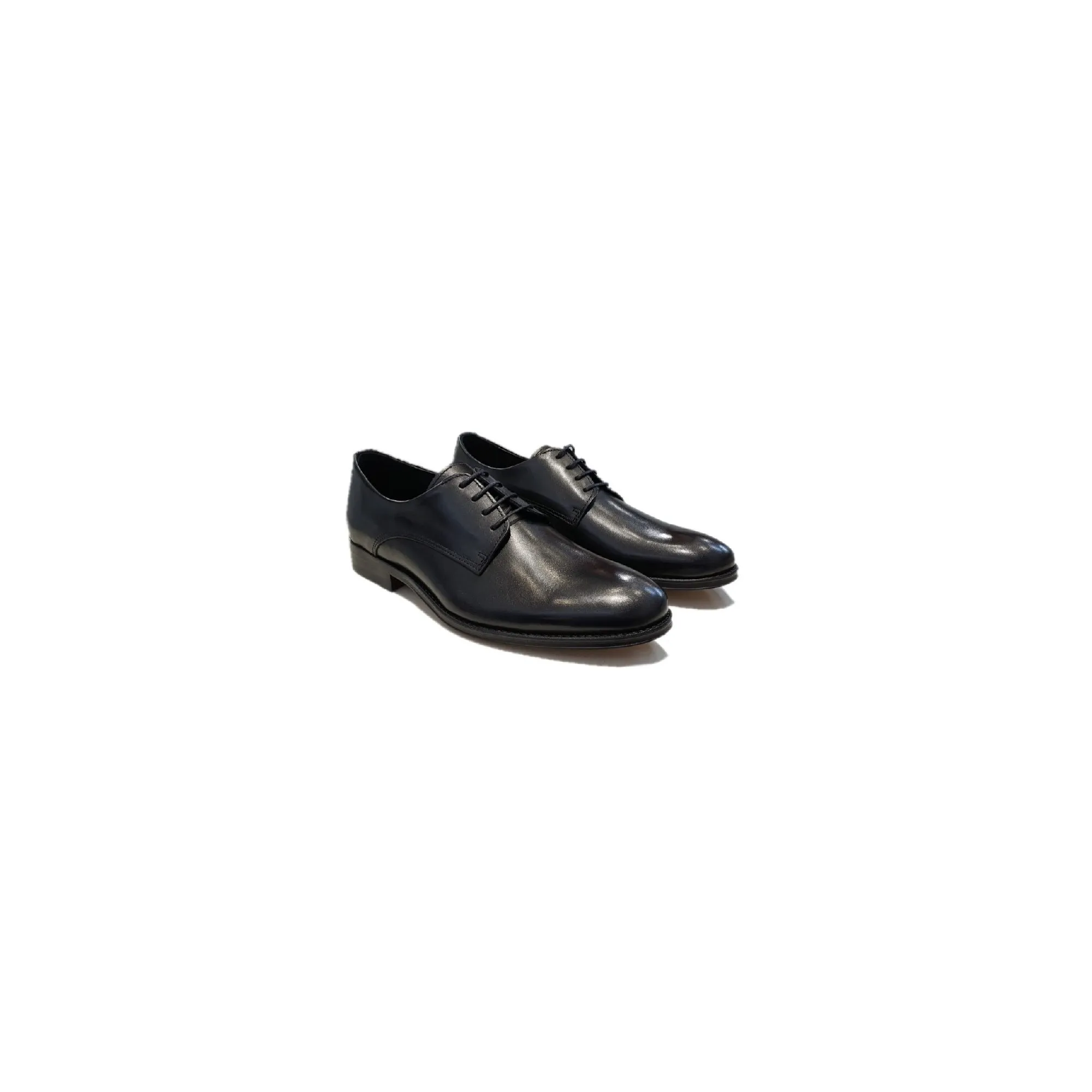 ZAPATO BLUCHER LISO VESTIR NEGRO