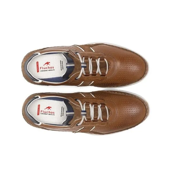 Zapato Fluchos F1442 Cuero Hombre