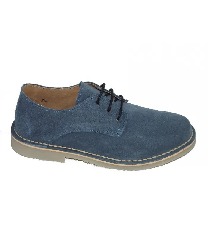 Zapato serraje azulón ATXA