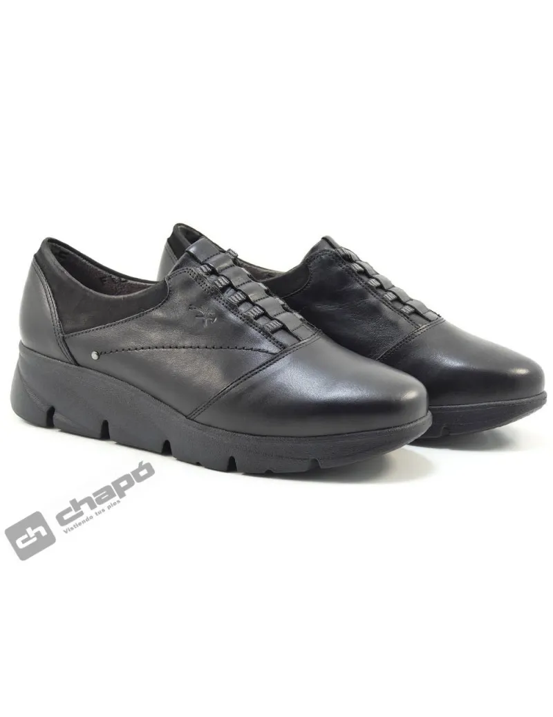 Zapatos Negro Fluchos F1357
