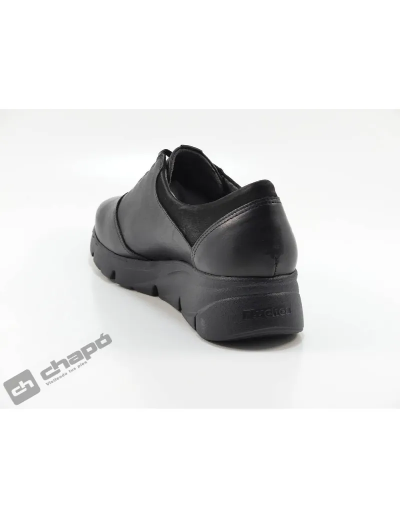 Zapatos Negro Fluchos F1357