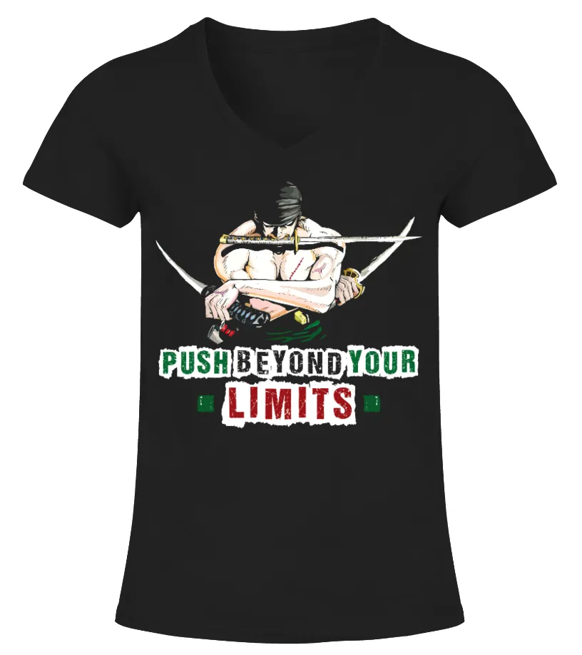 ZORO SANTORYU Camiseta cuello pico Mujer