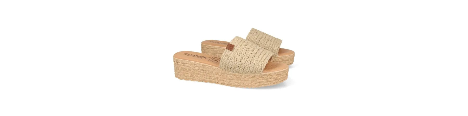 ZUECOS PLATAFORMA MUJER COMODOS YUTE MOD. ARYA